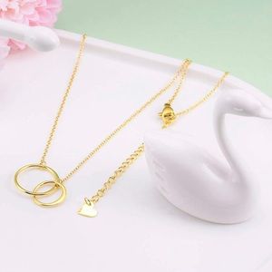 Interlocking Circles Necklace